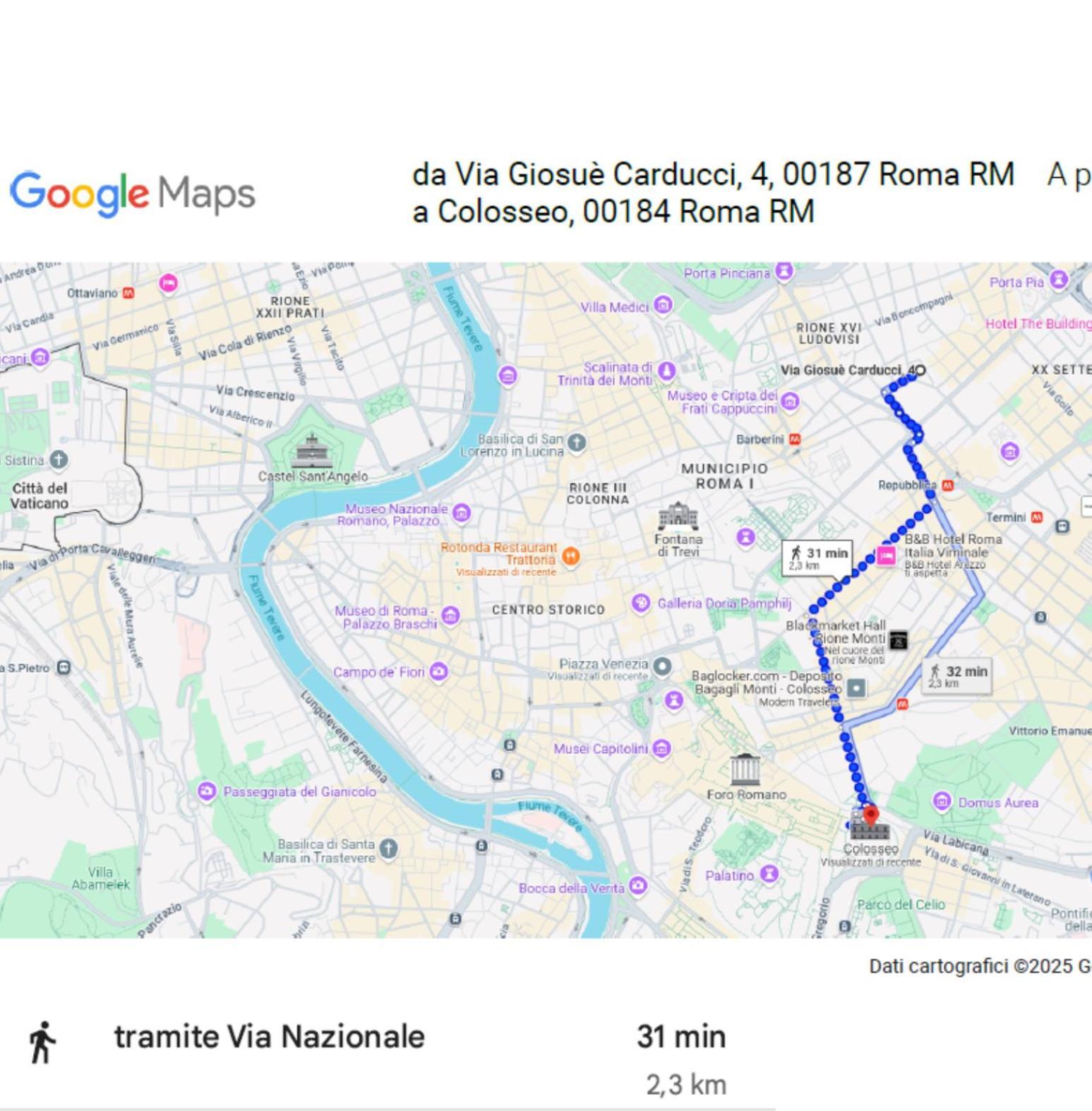 Lejlighed C1 Class Apartments, 2 Delux, Max 6 Persone Distante 15 Minuti A Piedi Da Fontana Di Trevi Rom